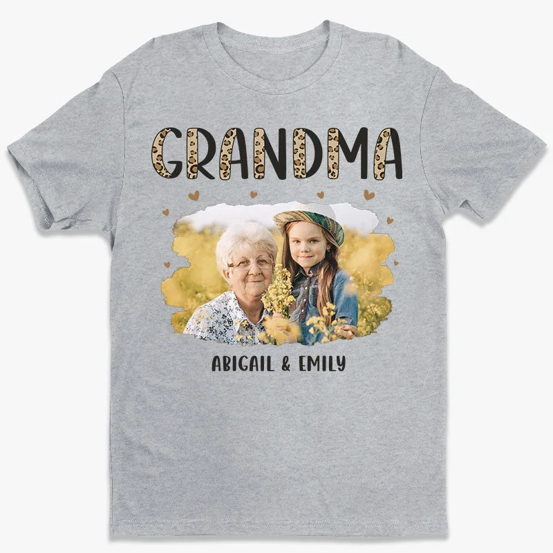 Custom Photo Super Grandma Just Ask - Family Personalized Custom Unisex T-shirt, Hoodie, Sweatshirt - Birthday Gift For Mom, Grandma