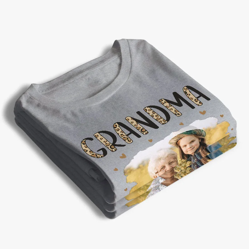 Custom Photo Super Grandma Just Ask - Family Personalized Custom Unisex T-shirt, Hoodie, Sweatshirt - Birthday Gift For Mom, Grandma