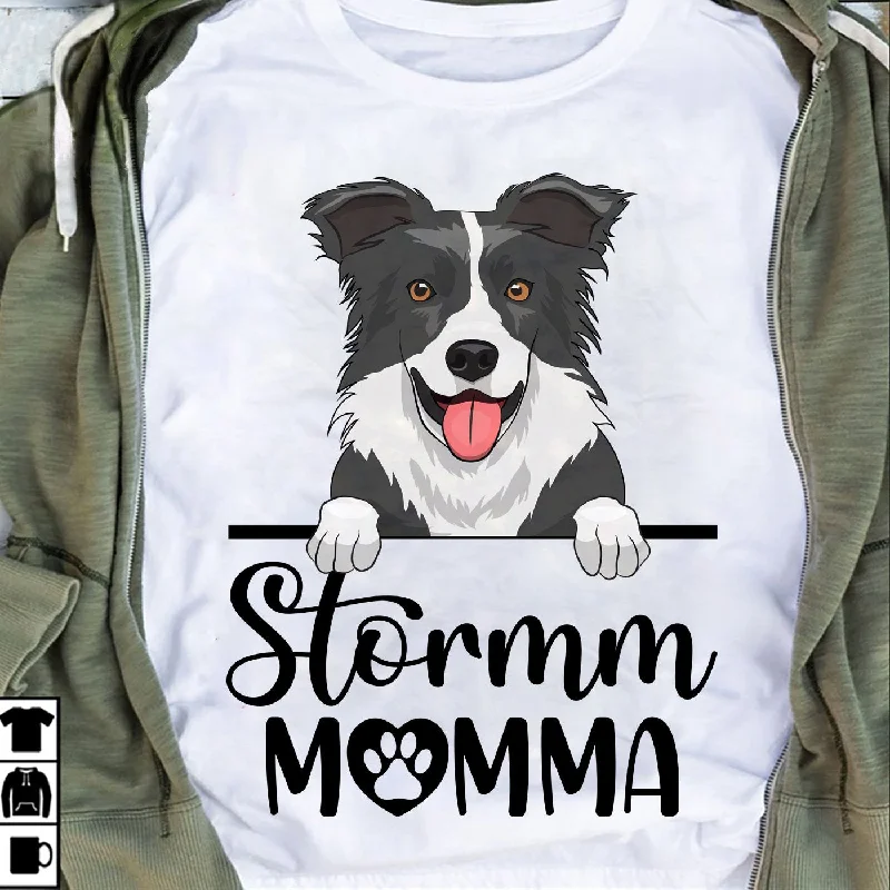 DOG'S MOMMA - PERSONALIZED CUSTOM UNISEX T-SHIRT