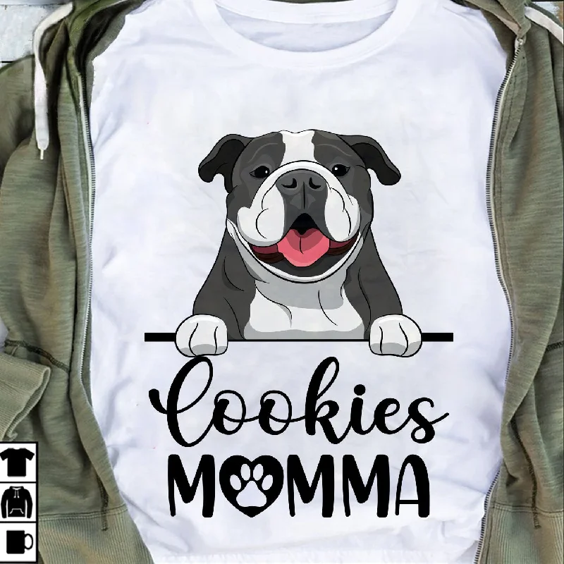 DOG'S MOMMA - PERSONALIZED CUSTOM UNISEX T-SHIRT