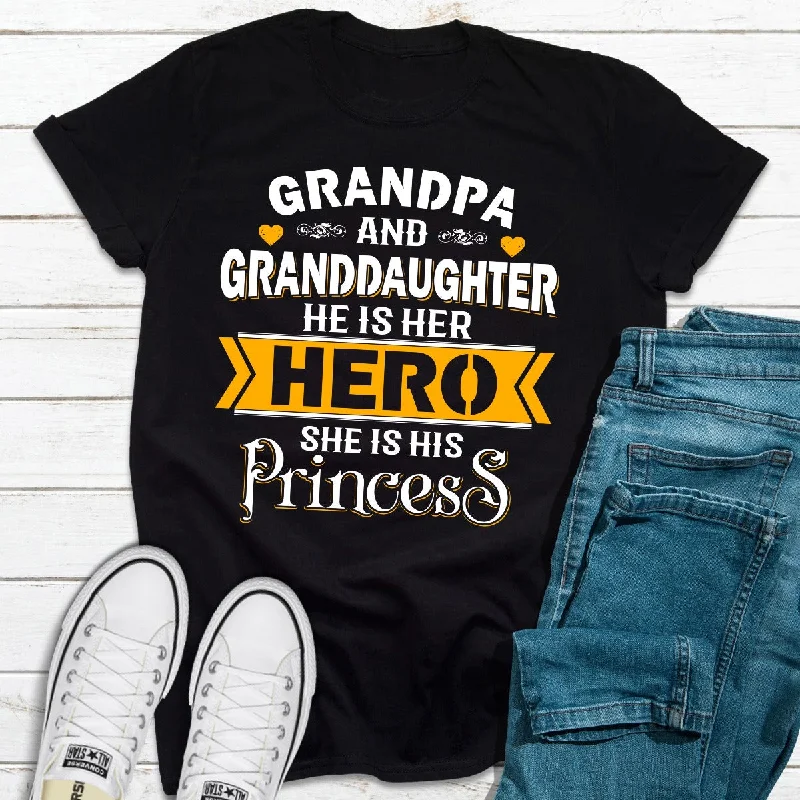 Grandpa & Granddaughter T-Shirt