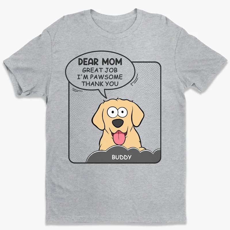 Great Job, We're Pawsome, Thank You - Dog & Cat Personalized Custom Unisex T-shirt, Hoodie, Sweatshirt - Gift For Pet Owners, Pet Lovers