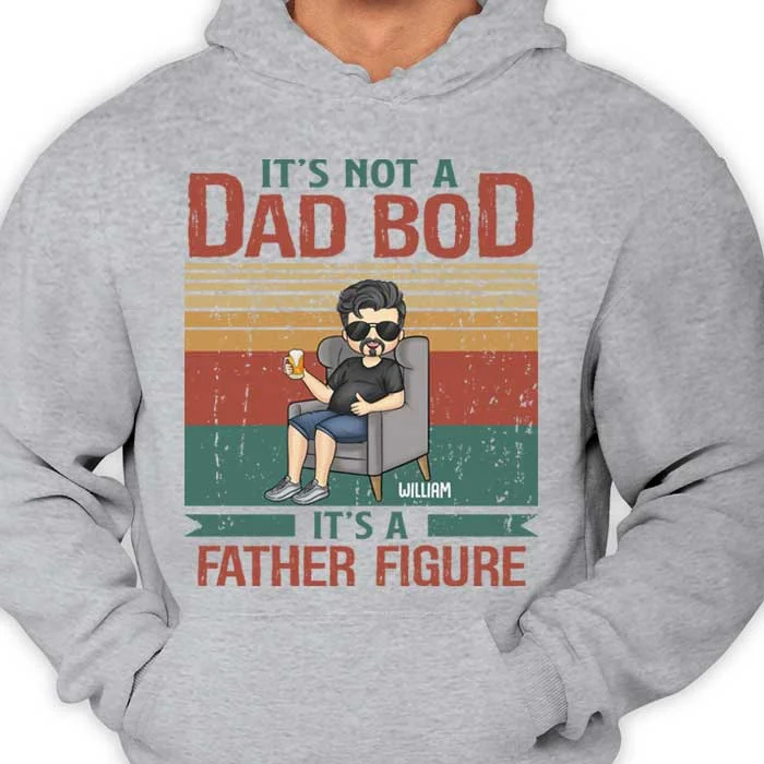 It's A Father Figure - Gift For Dad, Grandpa - Personalized Unisex T-shirt, Hoodie