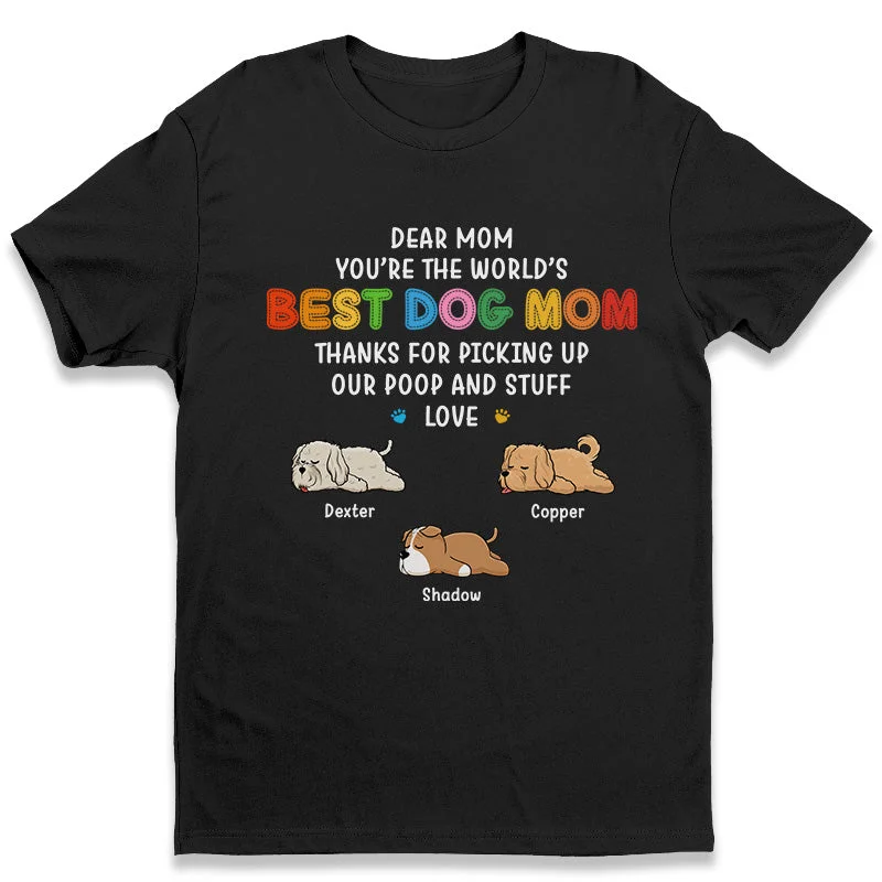 Thank You Mom For Everything - Dog Personalized Custom Unisex T-shirt, Hoodie, Sweatshirt - Gift For Pet Owners, Pet Lovers