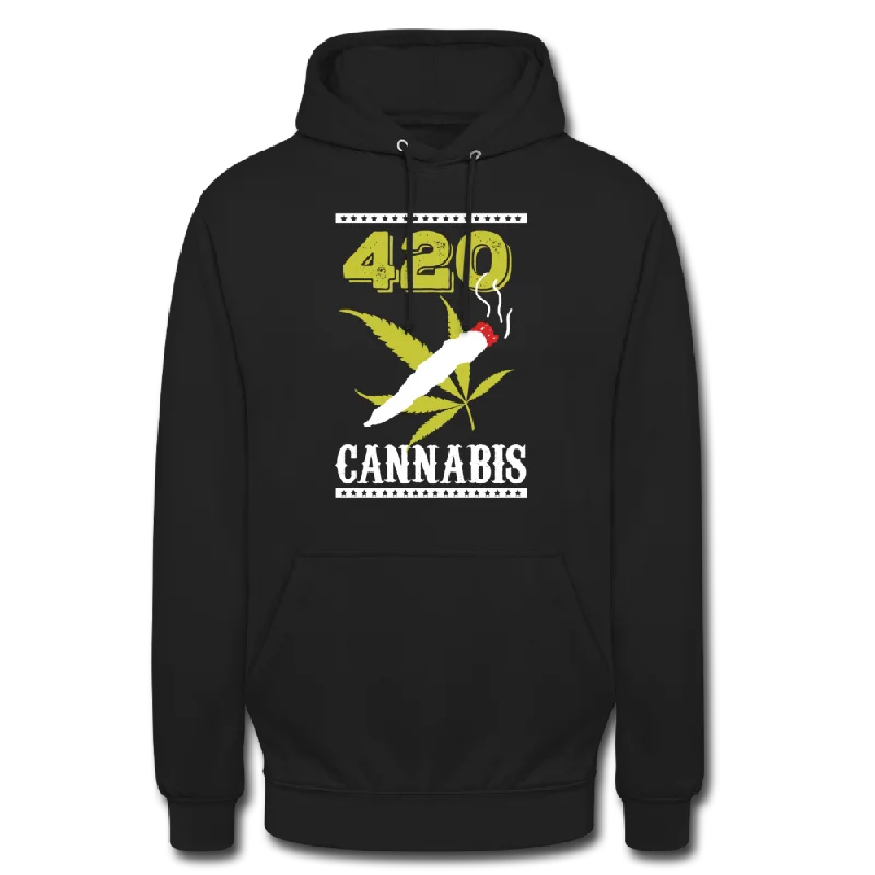 420 Cannabis - Damen & Herren Weed Hoodie