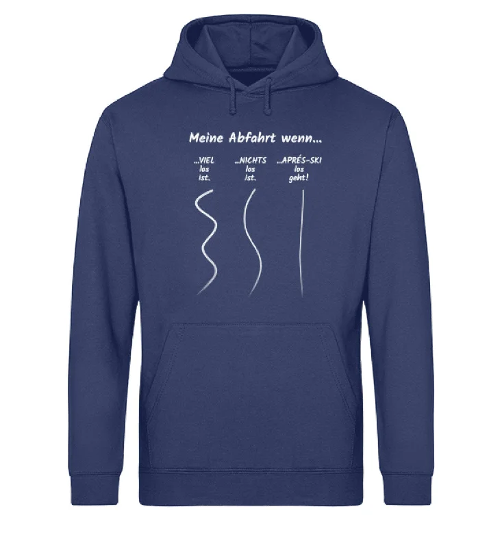 Aprés Ski Abfahrt  - Unisex Organic Hoodie