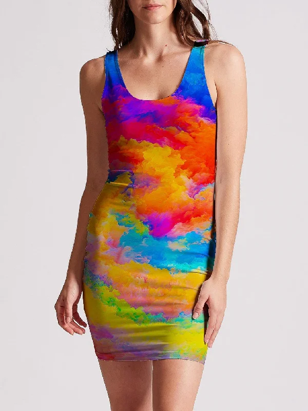 Color Storm Mini Dress