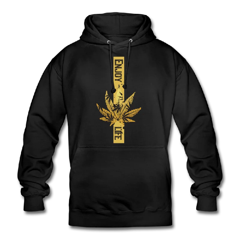 Enjoy Life (Gold) - Damen & Herren Weed Hoodie