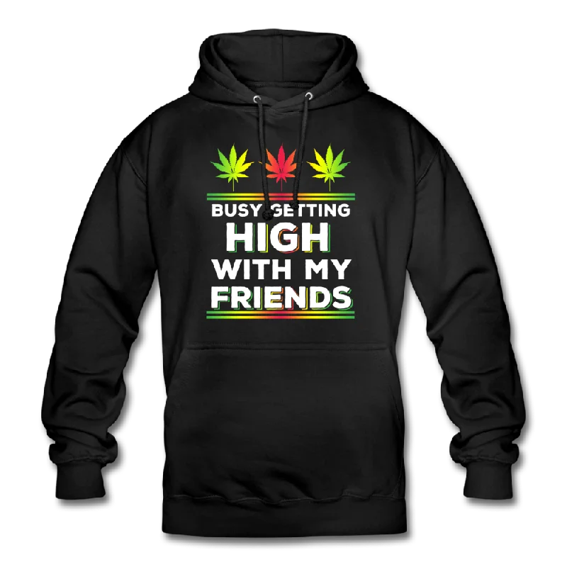 High with my Friends - Damen & Herren Weed Hoodie