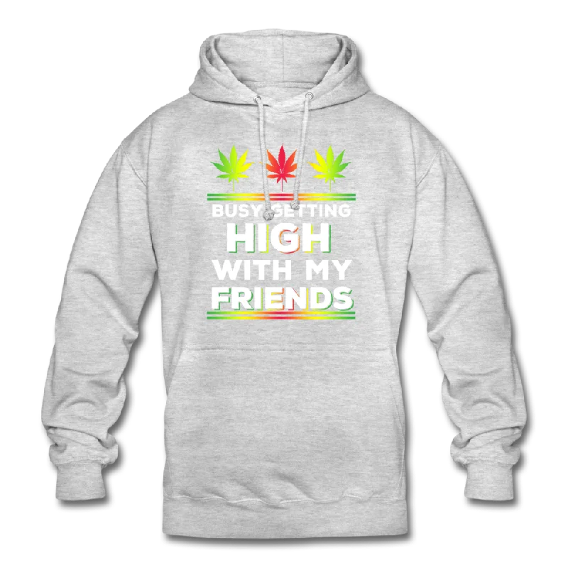 High with my Friends - Damen & Herren Weed Hoodie