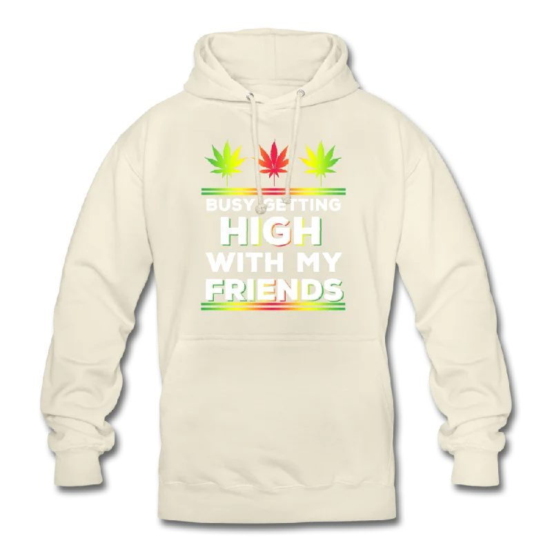 High with my Friends - Damen & Herren Weed Hoodie