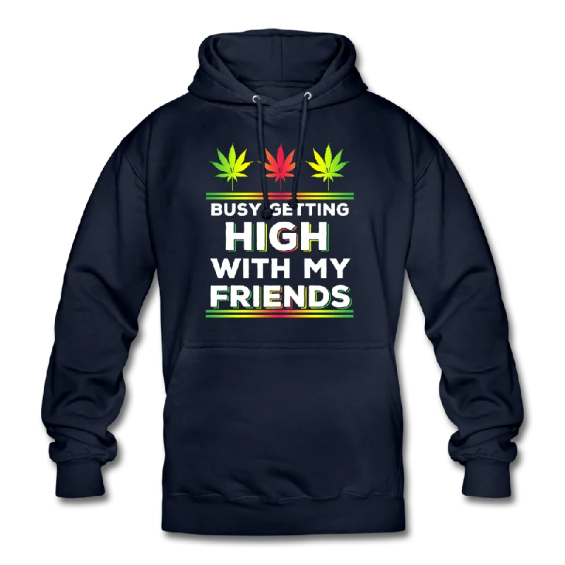 High with my Friends - Damen & Herren Weed Hoodie