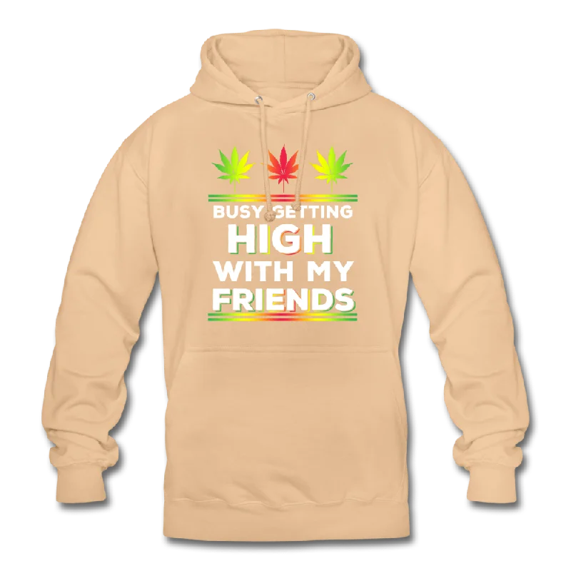 High with my Friends - Damen & Herren Weed Hoodie