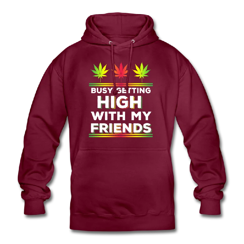 High with my Friends - Damen & Herren Weed Hoodie