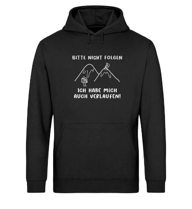 Nicht folgen Comic  - Unisex Organic Hoodie