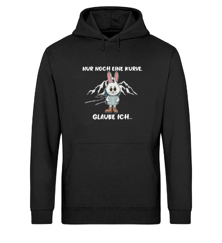 Nur noch eine Kurve Hase  - Unisex Organic Hoodie