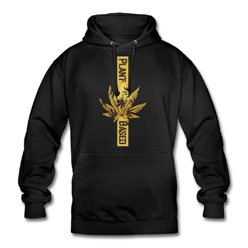 Plant Based (Gold) - Frauen & Herren Weed Hoodie