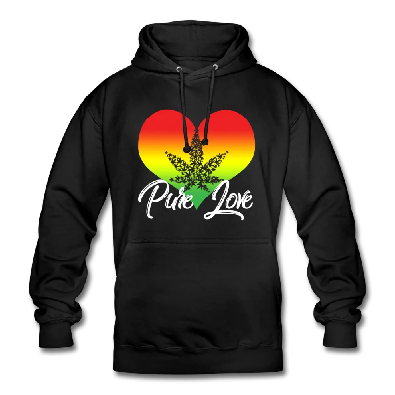 Pure Love - Damen & Herren Weed Hoodie