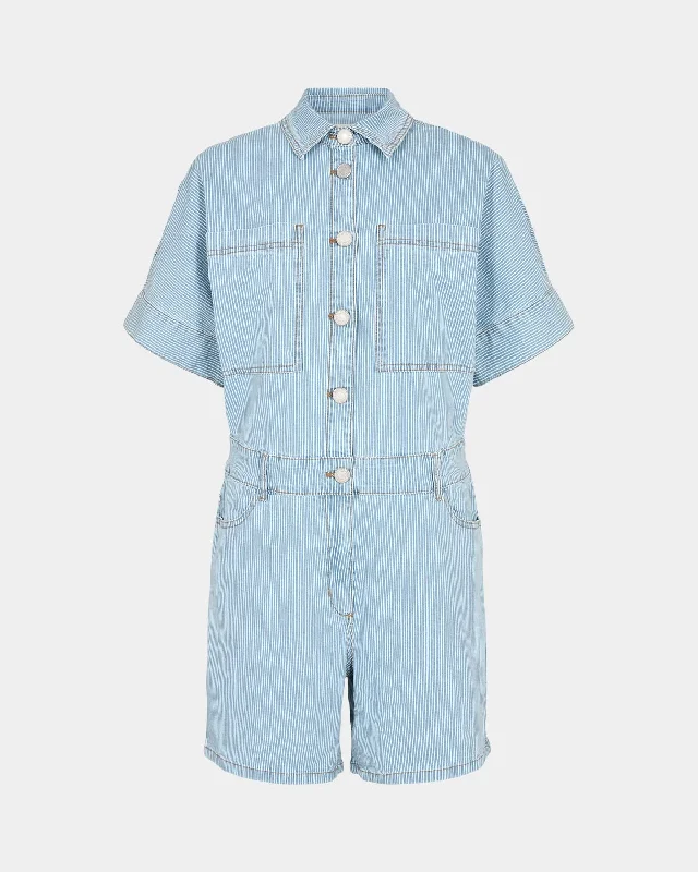 S232244-Jumpsuit-Light Blue striped