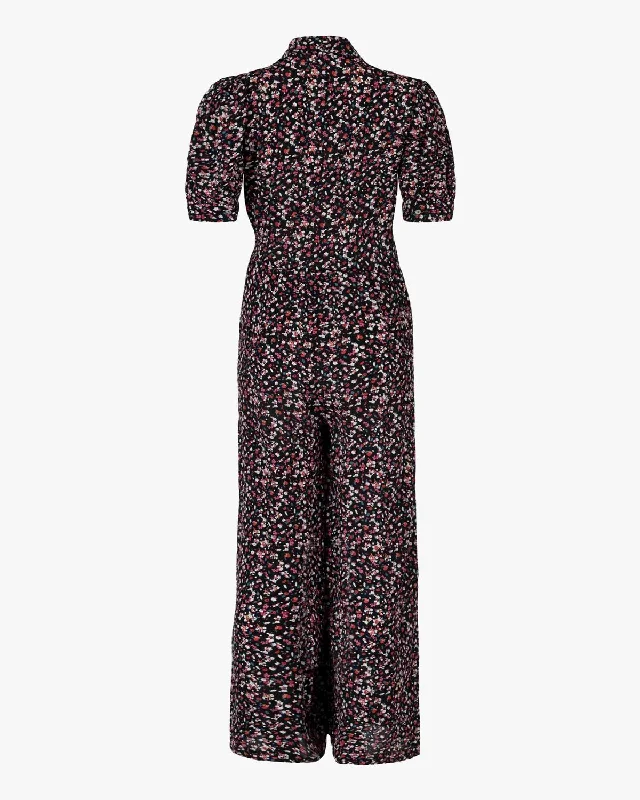 S241225-Jumpsuit-Black flower