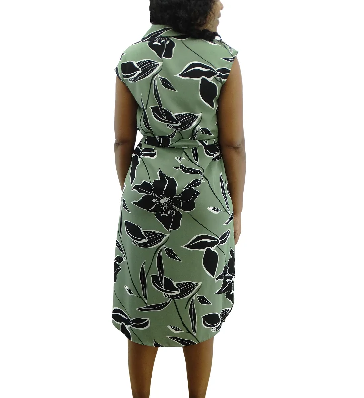 TW101, Jessica Rose - Women's S/less Floral Dress (8-18)