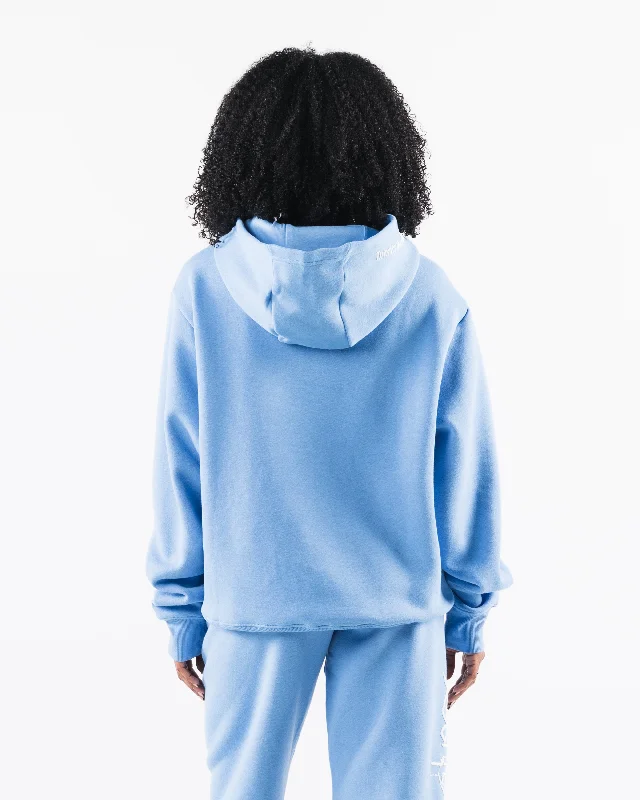 Script Hoodie - Blue