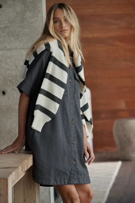 Boxy Shirt Dress