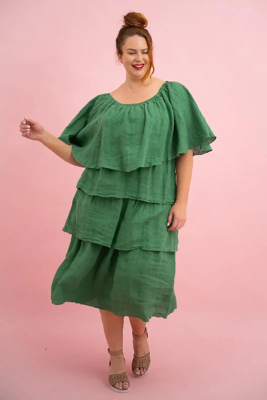 Valentina Ruffle Dress