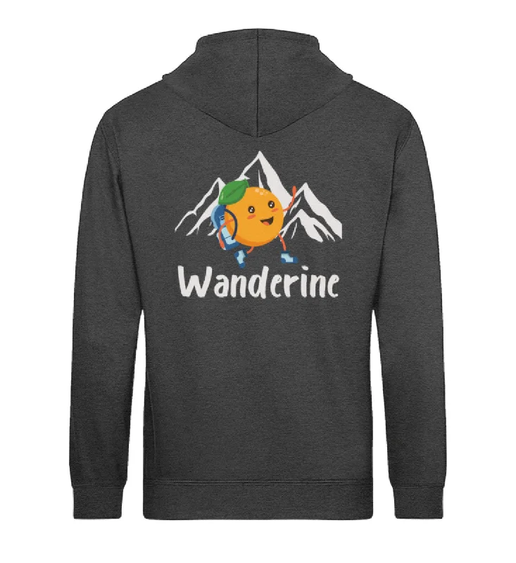 Wanderine Rücken  - Unisex Organic Hoodie