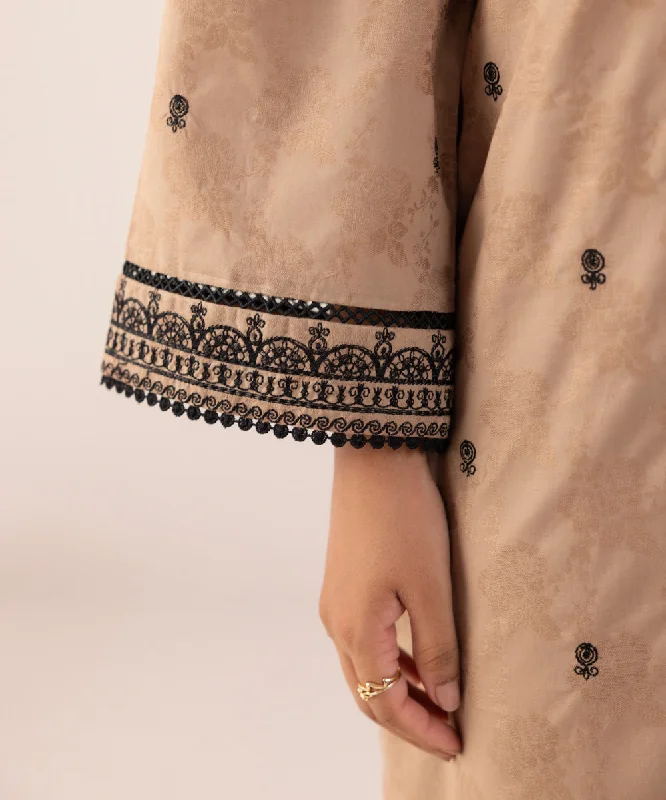 Embroidered Jacquard Shirt