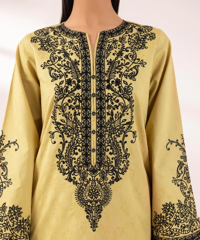 Embroidered Jacquard Shirt