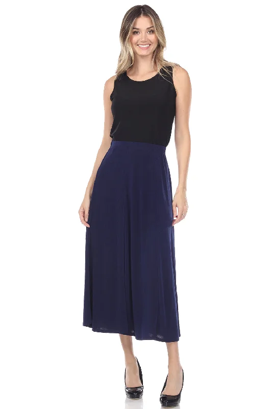 Women's Stretchy Flare Skirt-6002BN-ARS1