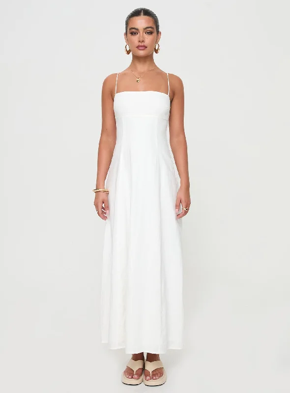 Brightwell Maxi Dress White