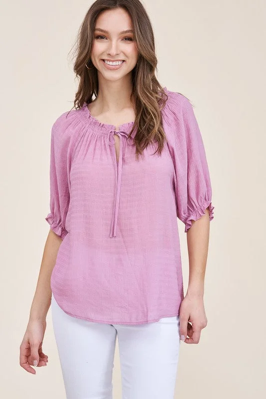 Camilla Top - Mauve