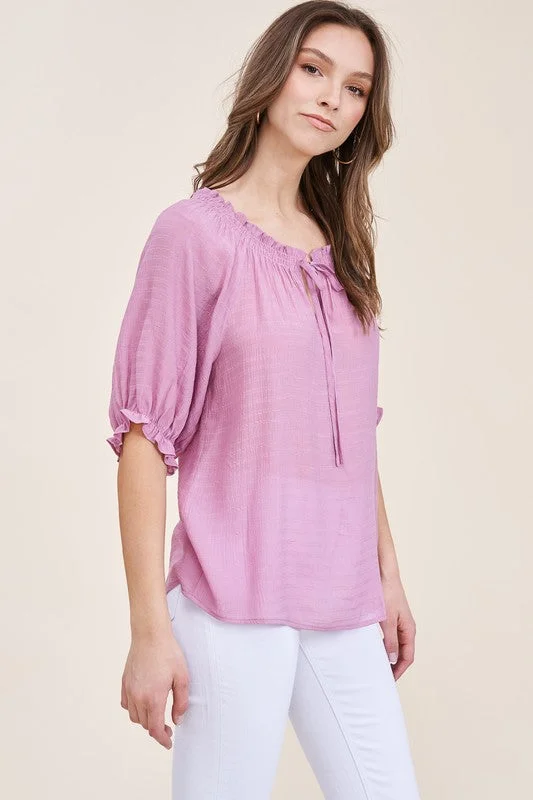 Camilla Top - Mauve