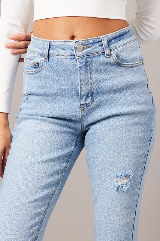 Denim Skinny Jean High Rise