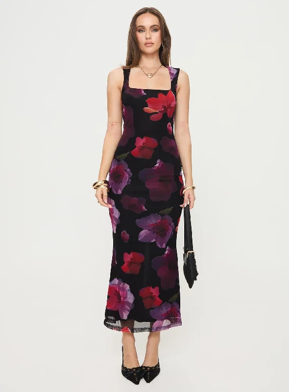 Eviana Maxi Dress Floral