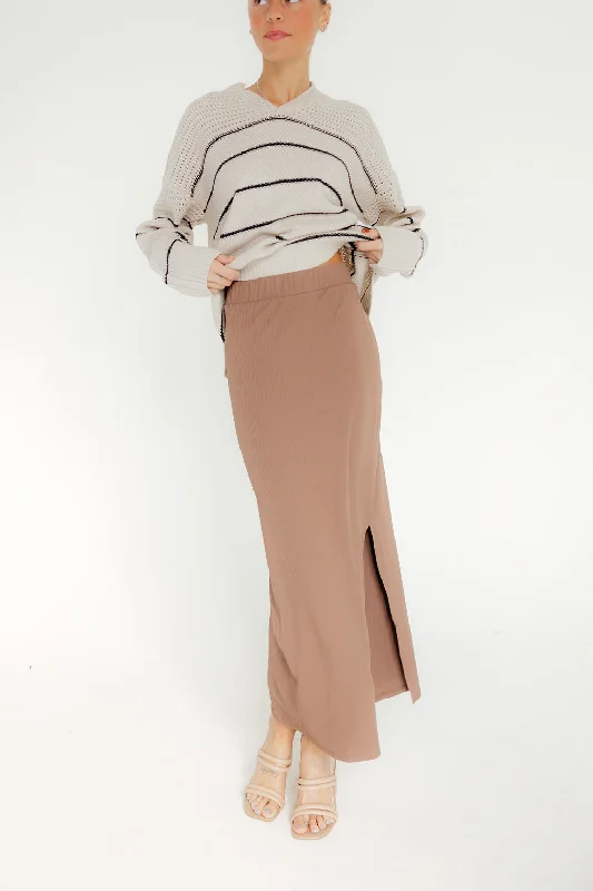 Georgie Skirt-Mocha