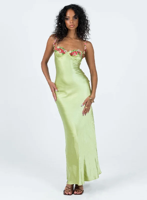 Kenzie Maxi Dress Green