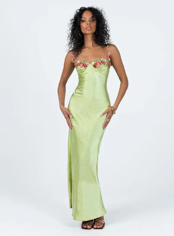 Kenzie Maxi Dress Green