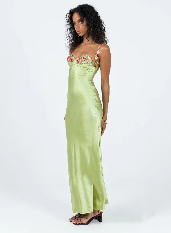 Kenzie Maxi Dress Green