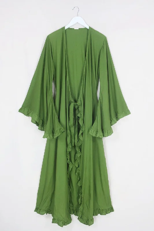 Khroma Venus Robe Dress in Pixie Green