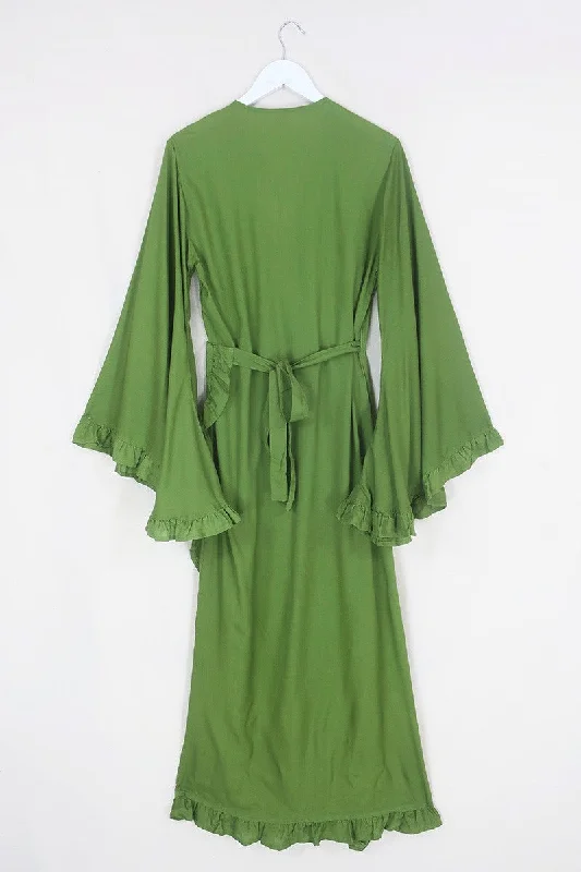 Khroma Venus Robe Dress in Pixie Green