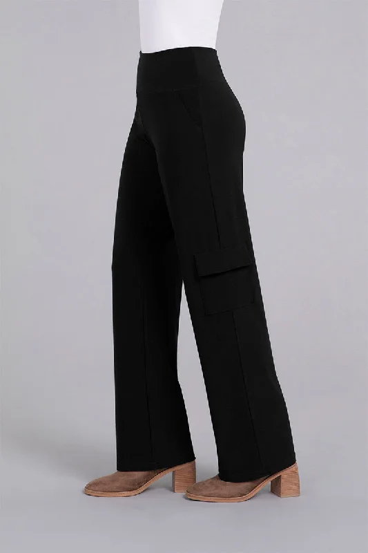 Safari Straight Leg Pant | Black