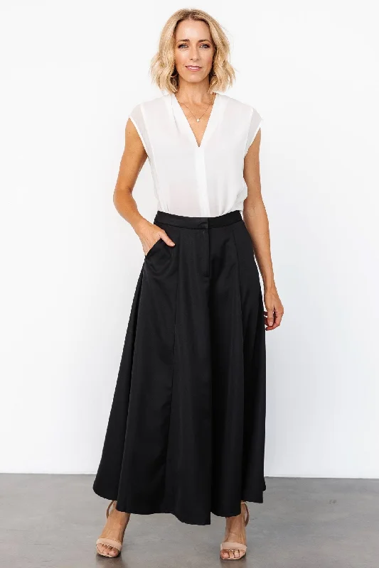 Shaylyn Maxi Skirt | Black