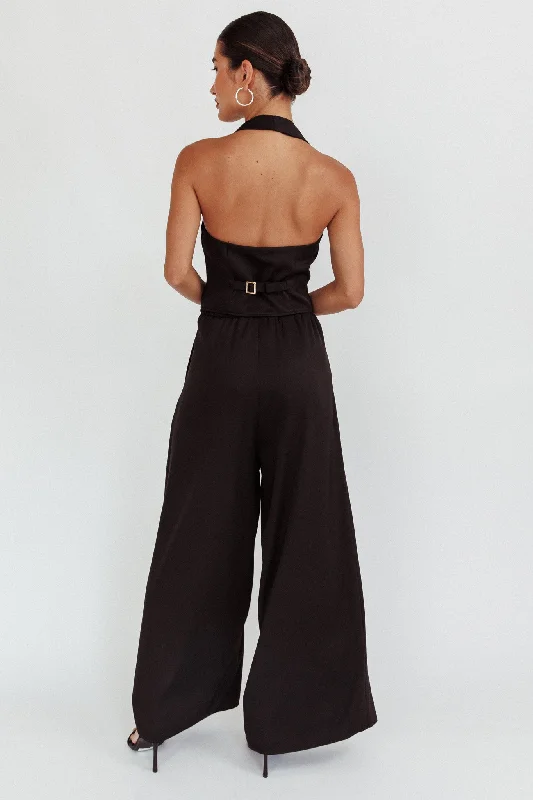 Tammi Wide Leg Pants Black