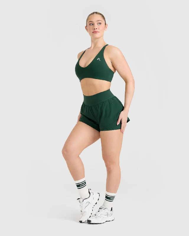 Unified Micro Bralette | Racing Green