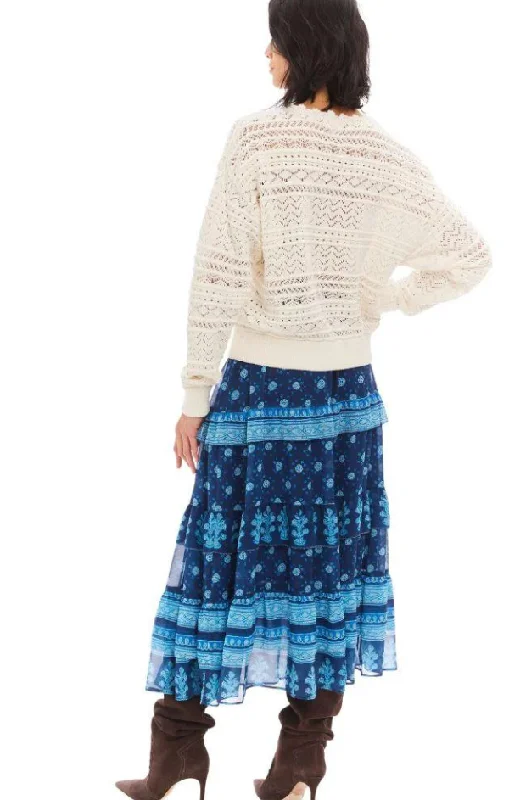 Valerie Midi Skirt