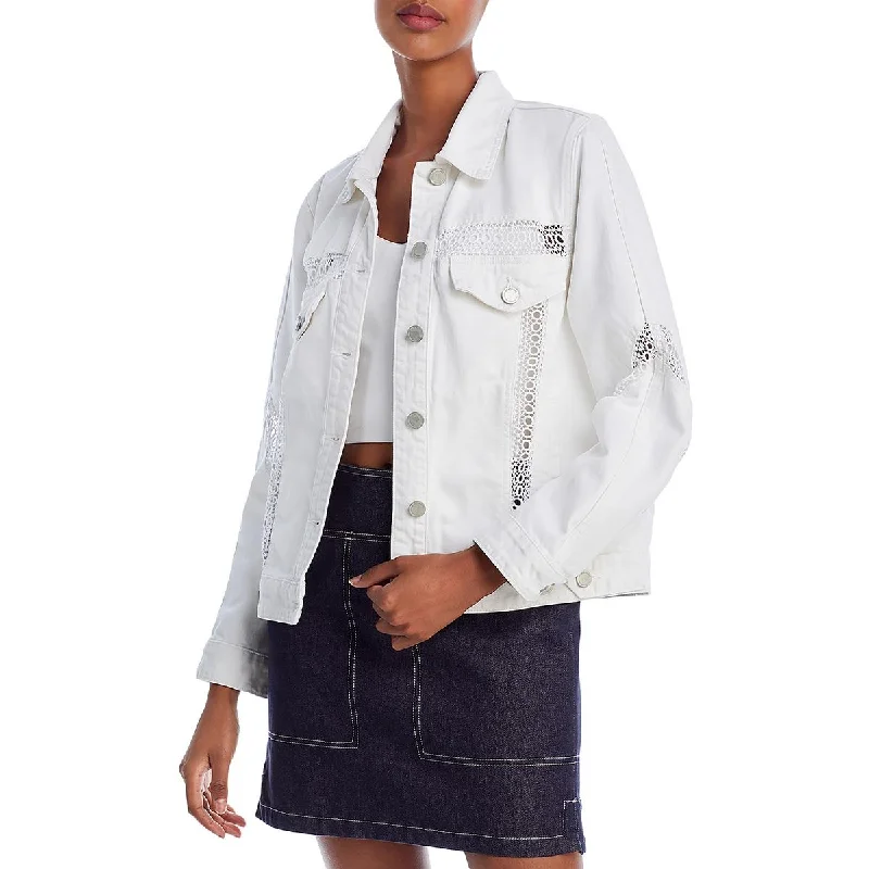 [BLANKNYC] Womens Open Stitch Denim Denim Jacket