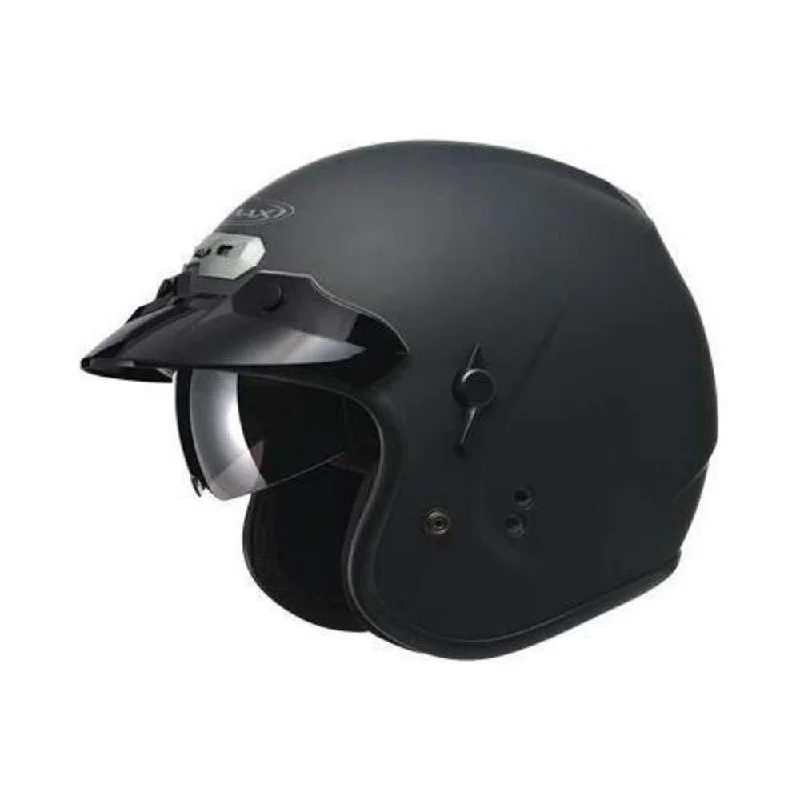 GMax GM32 Matte Black Open Face Helmet